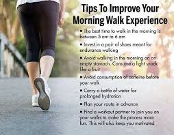 Health Benefits Of Morning Walk